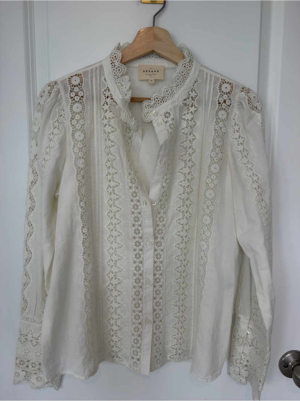 Sezane Rym Ecru NWOT
